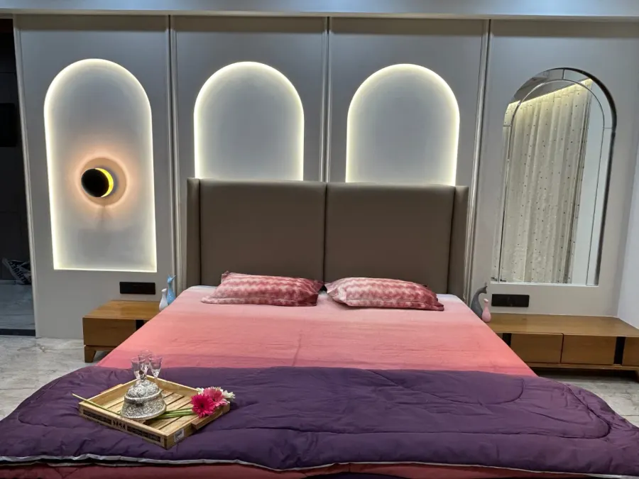 3 BHK Flat — a turnkey apartment interior in Ahmedabad by Castle Design